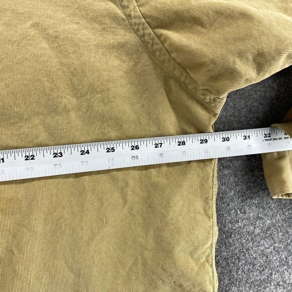 Ralph Lauren Shirt Men XL Beige Button Up Collared Long Sleeve Cotton Blake - Picture 4 of 6